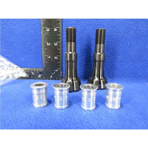 Mec Grabber - 2 Resizer Collets & 4 Powder Bushings