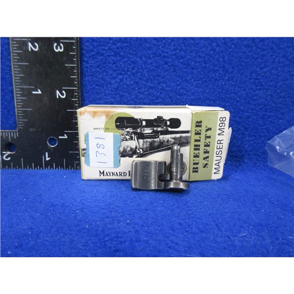 Mauser Safety in a Maynard P. Buehler Box - Part Used