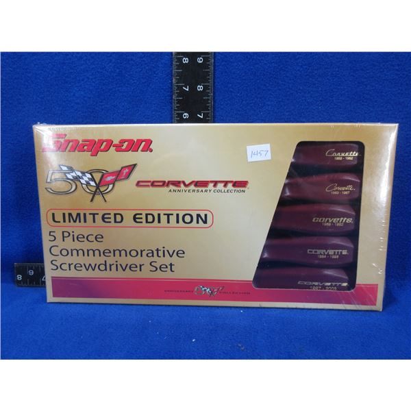 Snap-On 5 Piece Commemorative Screwdriver Set