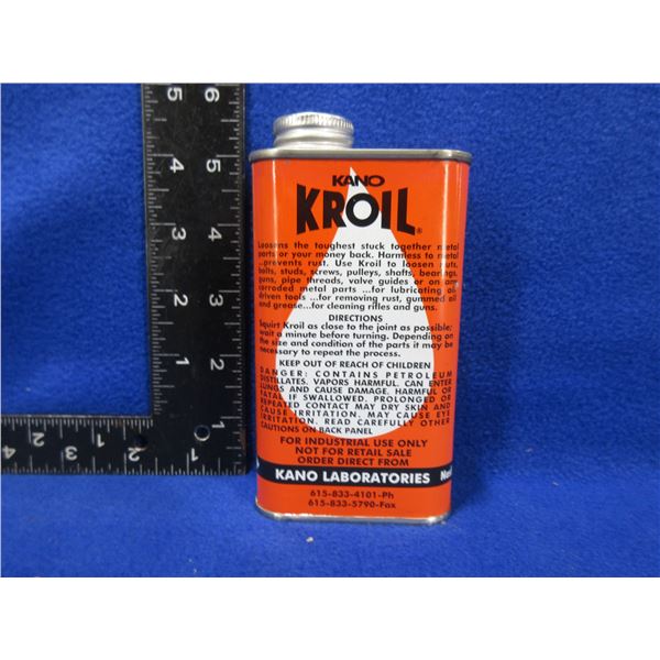 1 Tin Kano Kroil - The Oil That Creeps - Unopened Full