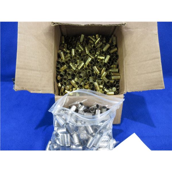 40 Smith & Wesson Brass - Box of 800 + 170 Nickel Plated