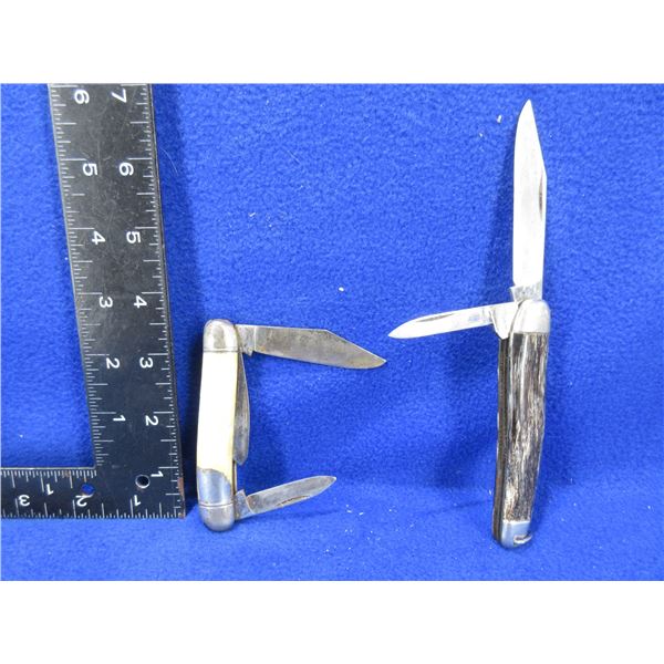 2 Pocket Knives - Germany, Hammer with Damaged Handle