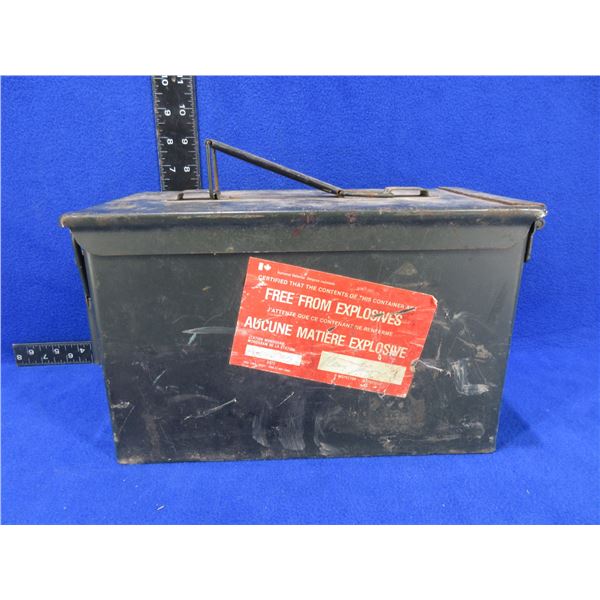 Metal Ammo Can - 11" x 5 1/2" x 7" High