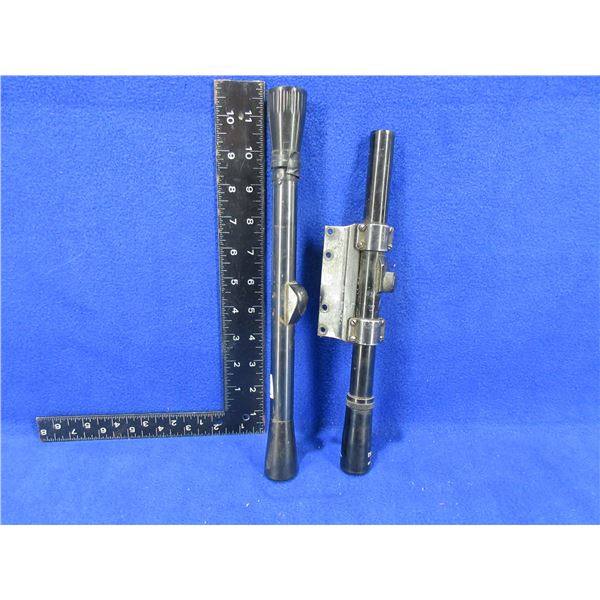 2 Rifle Scopes - Tasco 4X15, Weaver C4