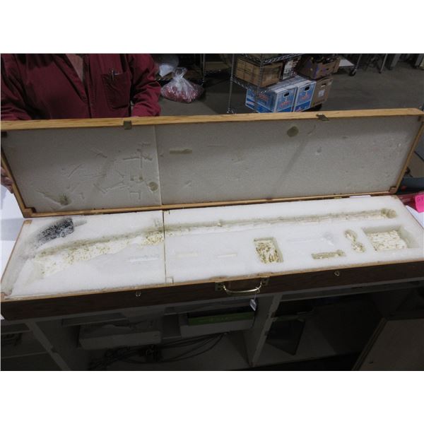 Homemade Wood Muzzleloader Case