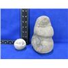 Image 1 : Indigenous Stone Grooved Maul & Round Throwing Ball
