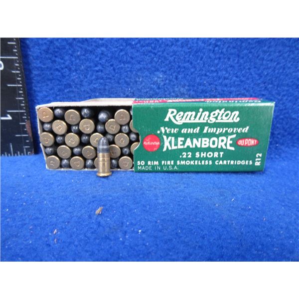 Collector Ammo - 22 Short Rem. Kleanbore Cartridges