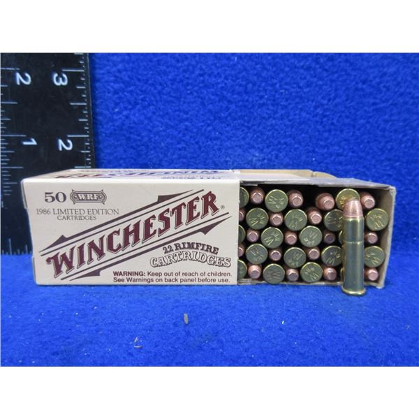 Collector Ammo - 22 WRF Winchester  Cartridges