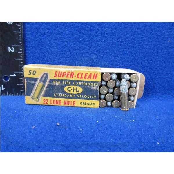 Collector Ammo - 22 LR SV CIL Super-Clean Cartridges