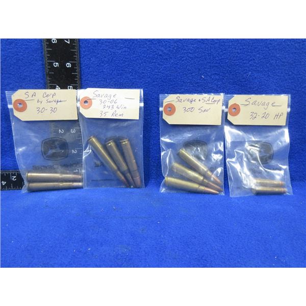 Lot of 10 Misc. Savage Cartridges