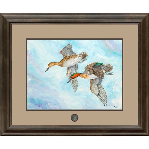 Green-winged Teal by Antonio Rovira