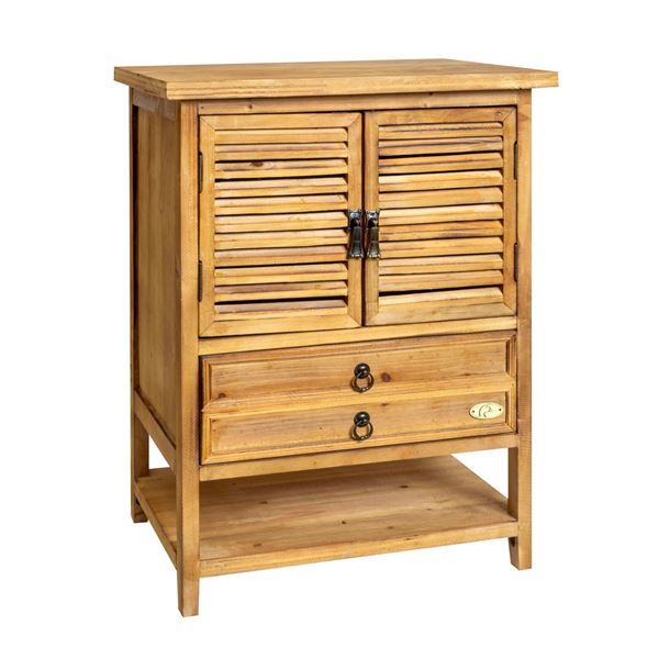 Rustic Oak Accent Table