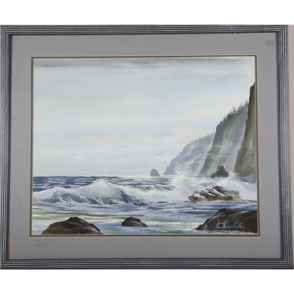 George Elee - "Rocky Cliffs"