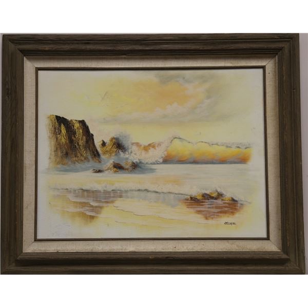 Jacque Ketterman - "Shore in Sunset"