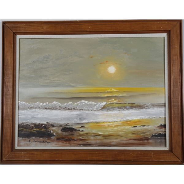 E. Johnson - "Sunset Beach"
