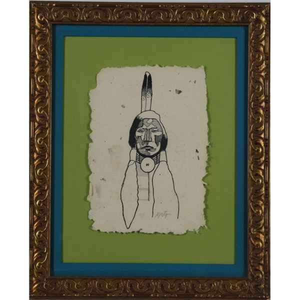 John Nieto - "Indian Brave"