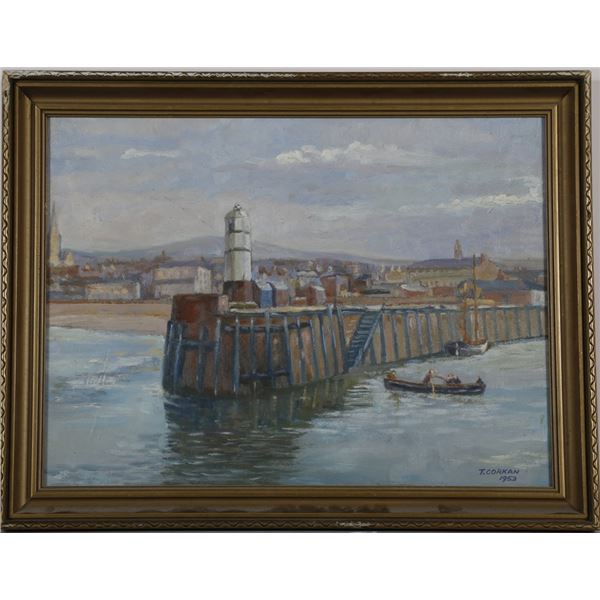 T. Corkan - "Lighthouse, Peel Harbour"