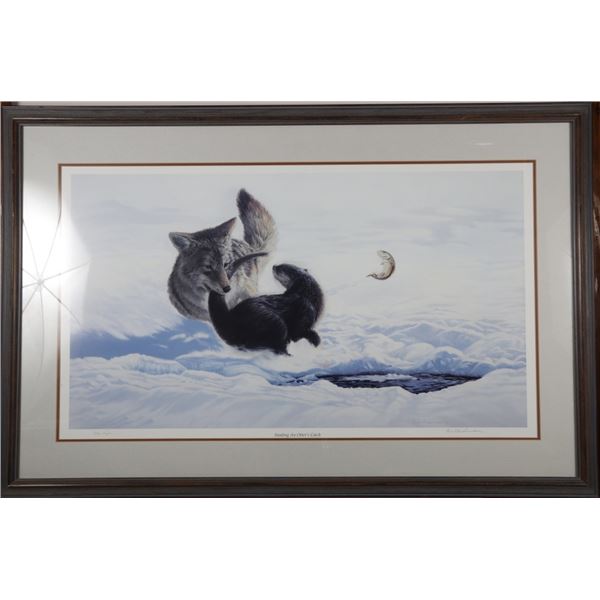 Todd Fredericksen -  Stealing an Otter's Catch 