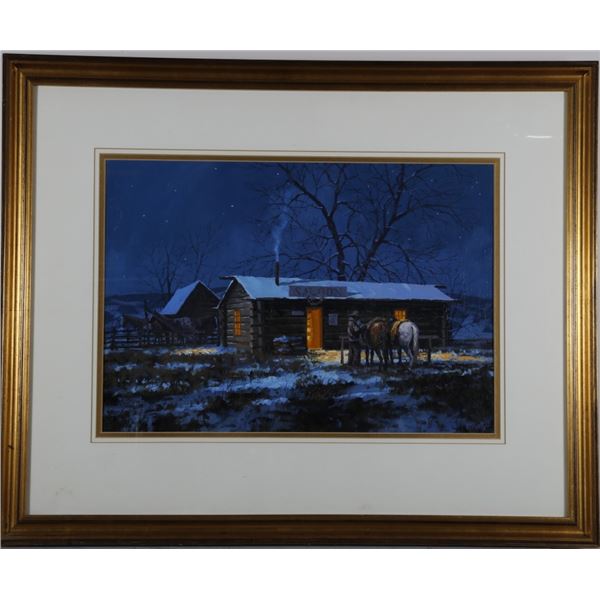 R.E. Pierce - "Winter Saloon"