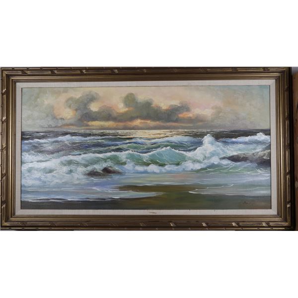 Szinye - "Orange Sunset Seascape"