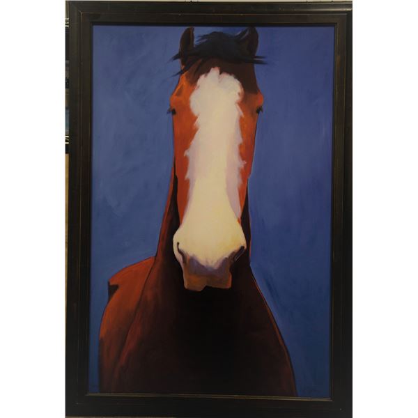 Katie Upton - "Horse on Blue"