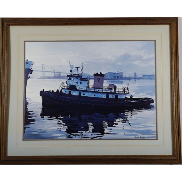 Jerome Grimmer -  "Boat in the Harbor"