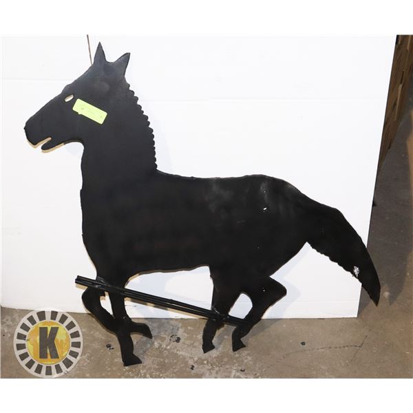 STEEL HORSE - LAWN ORNAMENT