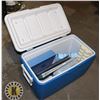 Image 1 : COLEMAN COOLER WITH CONTENTS INCLUDING
