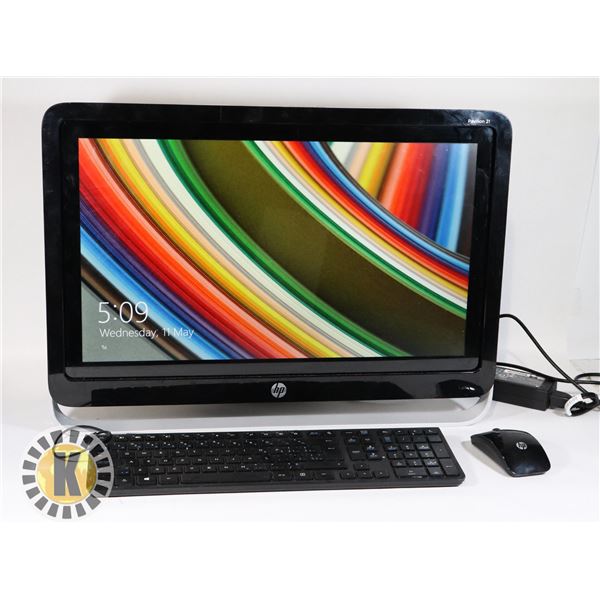 HP PAVILION 21 ALL IN ONE COMPUTER