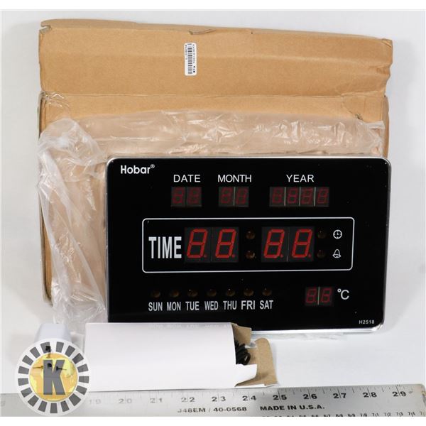 HOBAR DIGITAL CLOCK