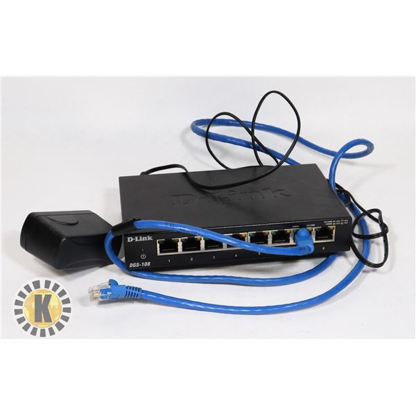 DLINK ROUTER 8 PORT