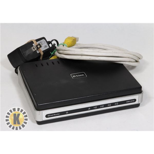 D LINK ROUTER 4 PORT