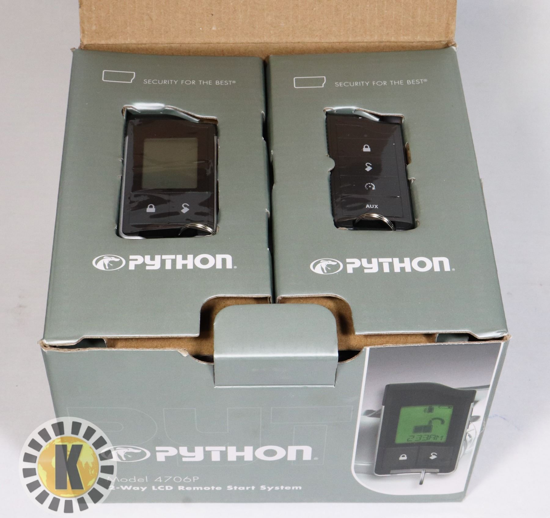 Python 2 Remote PYTHON 2 WAY LCD REMOTE