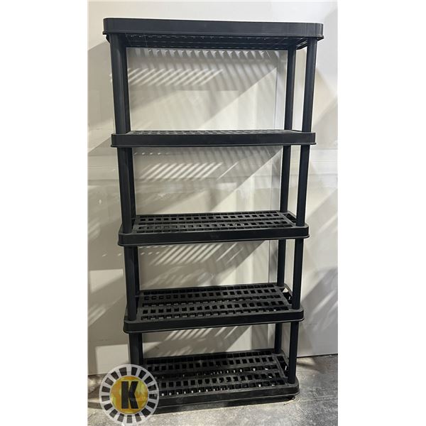 6 FOOT 5 SHELF STORAGE