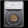 Image 4 : ***Auction Highlight*** 1916-p Buffalo Nickel 5c Graded ms66+ by SEGS (fc)