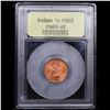 Image 4 : ***Auction Highlight*** 1903 Indian Cent 1c Graded GEM+ Unc RD By USCG (fc)