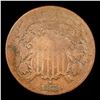 Image 2 : 1872 Two Cent Piece Key Date To Series 2c Graded vg8 By SEGS
