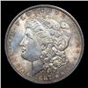 Image 2 : 1887-p Morgan Dollar 1 Graded ms65+ By SEGS