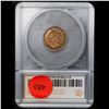 Image 5 : ***Auction Highlight*** 1867/67 Indian Cent FS-301/S-1 1c Graded au53 details By SEGS (fc)