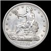 Image 2 : ***Auction Highlight*** 1876-p Trade Dollar 1 Graded ms65+ By SEGS (fc)