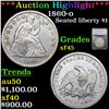 ***Auction Highlight*** 1860-o Seated Liberty Dollar 1 Graded xf45 By SEGS (fc)