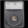 Image 4 : Proof ***Auction Highlight*** 1859-p Seated Liberty Dime 10c Graded pr64+ By SEGS (fc)