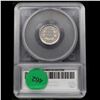 Image 5 : Proof ***Auction Highlight*** 1859-p Seated Liberty Dime 10c Graded pr64+ By SEGS (fc)