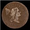Image 2 : ***Auction Highlight*** 1795 Plain Edge, No Pole Liberty Cap half cent C-6a 1/2c Graded vf20 By SEGS