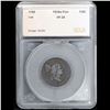 Image 4 : ***Auction Highlight*** 1795 Plain Edge, No Pole Liberty Cap half cent C-6a 1/2c Graded vf20 By SEGS