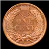Image 3 : Proof ***Auction Highlight*** 1887 Indian Cent 1c Graded pr65 rb By SEGS (fc)