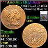 ***Auction Highlight*** 1794 Flowing Hair large cent Head of 1794 1c Graded vf35 by SEGS (fc)