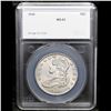 Image 4 : ***Auction Highlight*** 1834 Capped Bust Half Dollar 50c Graded MS63 by SEGS (fc)