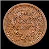 Image 3 : ***Auction Highlight*** 1843 Braided Hair Large Cent 1c Graded Choice Unc BN by SEGS (fc)