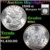 ***Auction Highlight*** 1898-o Morgan Dollar 1 Graded MS67 by SEGS (fc)